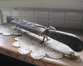 Carving set India - Wood and brass craving set - Made in India