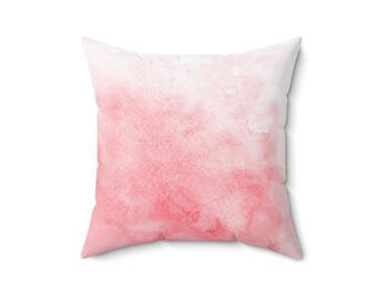 Housse de coussin rose pâle, Coussin rose pâle, Coussin rose clair, Coussin rose, Coussin décoratif avec insert, Coussin rose pâle, Oreiller de canapé