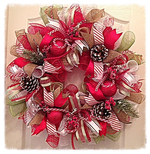 Decoris Starry Pinecone Wreath 621856 