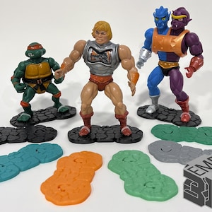 MOTU - Masters of the Universe / He-Man Action Figure Display Stands - Bulk Pricing