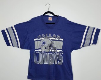 Vintage Dallas Cowboys Stripe Sleeve Jersery Shirt