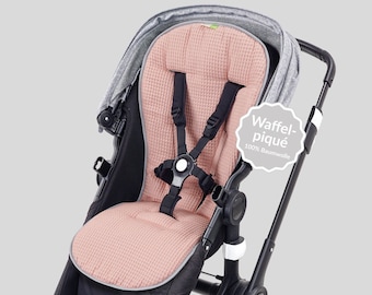 2-sided seat cover stroller with waffle, functional seat cover buggy, summer, dear from Priebes, cover, insert, cushion, MATHILDA