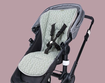 Sitzauflage Kinderwagen, Buggy Sitzauflage, Sommer, Liebes von Priebes,  Bezug, Funktionssitzauflage, Einlage, MIA COOLAIR, ginko platin - Etsy.de