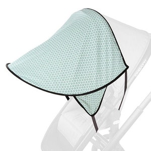 Sun canopy, UV 50+, stroller, buggy, sun protection, sun sail, DAISY, prisma mint, Dear from Priebes