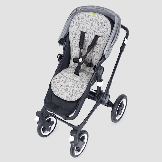 Sitzauflage Kinderwagen, Buggy Sitzauflage, Sommer, Liebes von Priebes,  Bezug, Funktionssitzauflage, Einlage, MIA COOLAIR, Frottee grau - Etsy.de