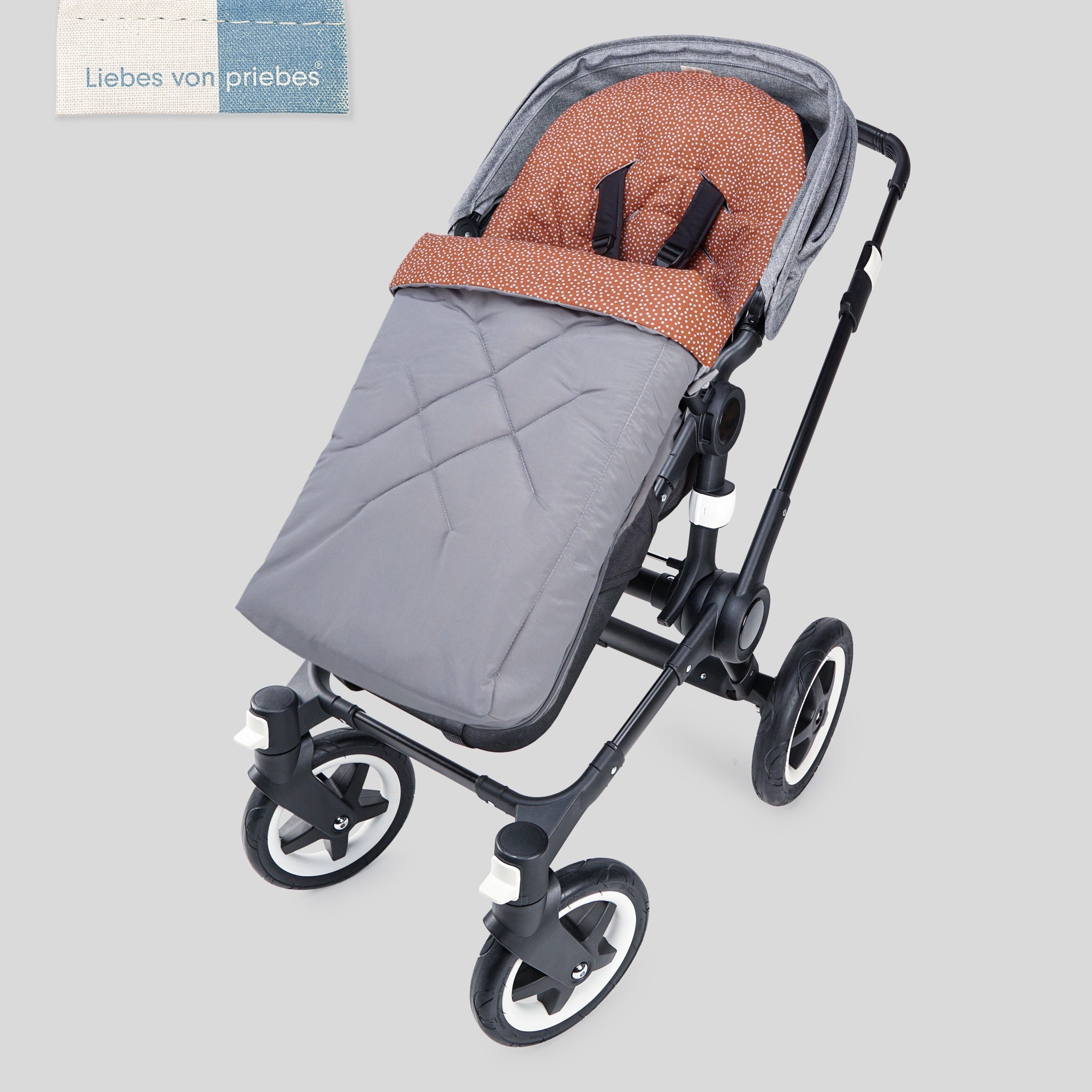 Baby's Only Sommer Fußsack Autositz 0+ Breeze Warm Linen
