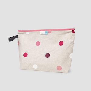 WETBAGS® Canvas, Liebes von Priebes WETBAG, Windeltasche, Wickeltasche, Wechselkleidung Beutel, Nasstasche, wasserabweisend, confetti pink