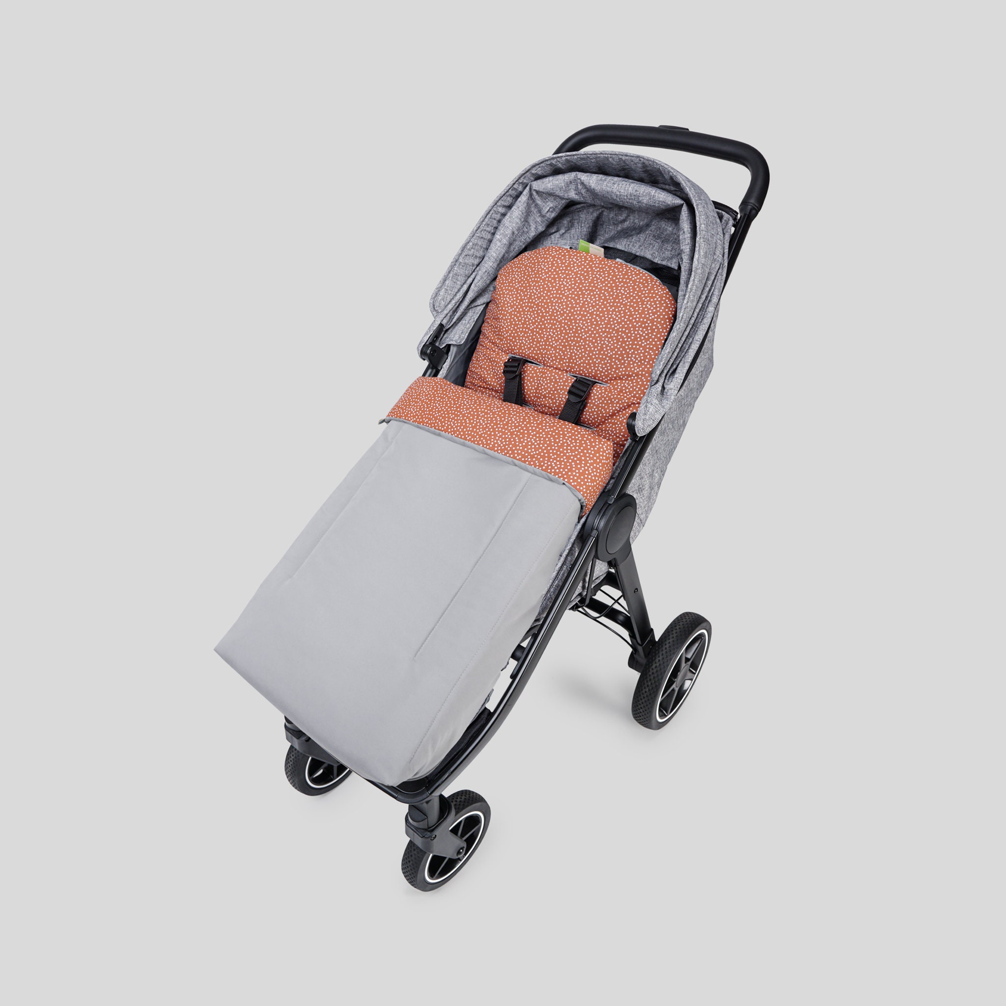 Baby Blanket, Summer Footmuff, Universal Footmuff, Footmuff, Seat Cover,  BODO, Mini Dots Terracotta / Grey, Liebes Von Priebes - Etsy