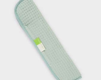 Belt protector, belt pad, for the car belt, SVEN, waffle green, Dear from Priebes