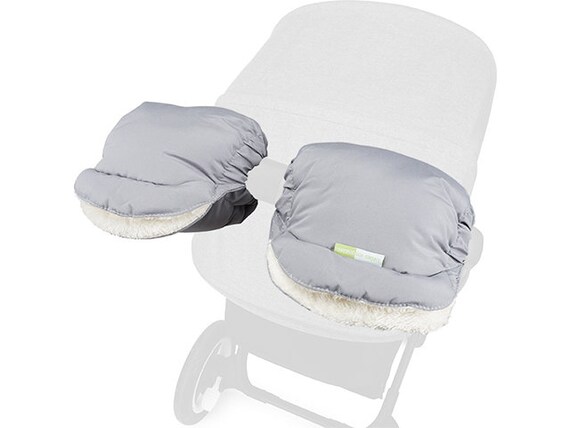 pram gloves grey