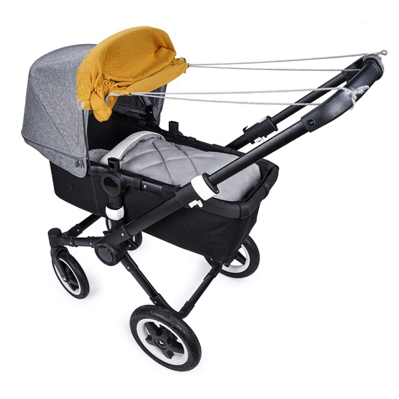 Sonnensegel Sonnenschutz Kinderwagen buggy Schutz Musselin 