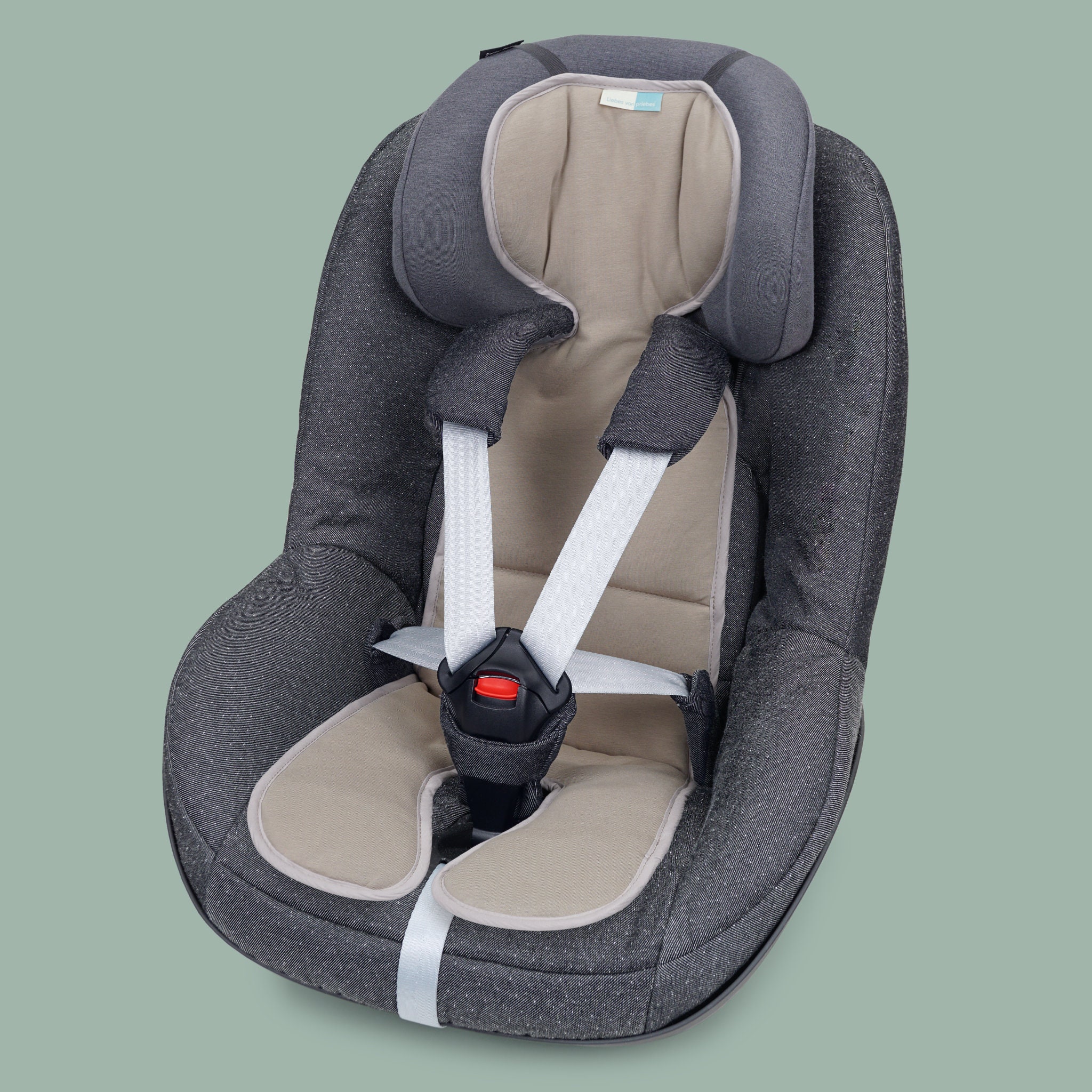 Liebes von priebes Sitzauflage, Auflage, Bezug, Sitzbezug für  Kinderautositz, Kindersitz – liebes von priebes