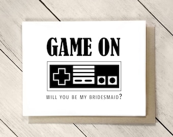 Will You Be My Groomsman Card Funny Groomsman Gift Best Man Card Game On Wedding Party Card Nintendo Be in My Wedding Ask Wedding Party Game