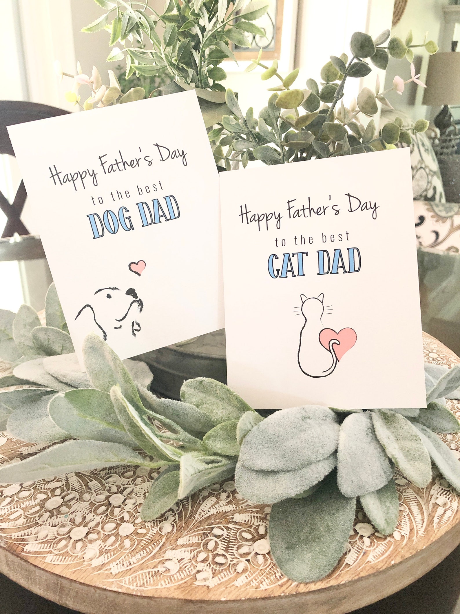 Happy Father's Day Card From the Dog Dad Father's Day - Etsy