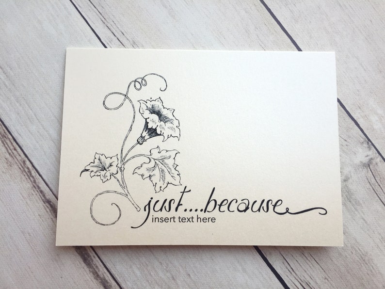 Greeting Card Love Birthday Card Just Because Card {card and envelope} Celebration Card Flower Greeting Card Friend Card Handmade Card