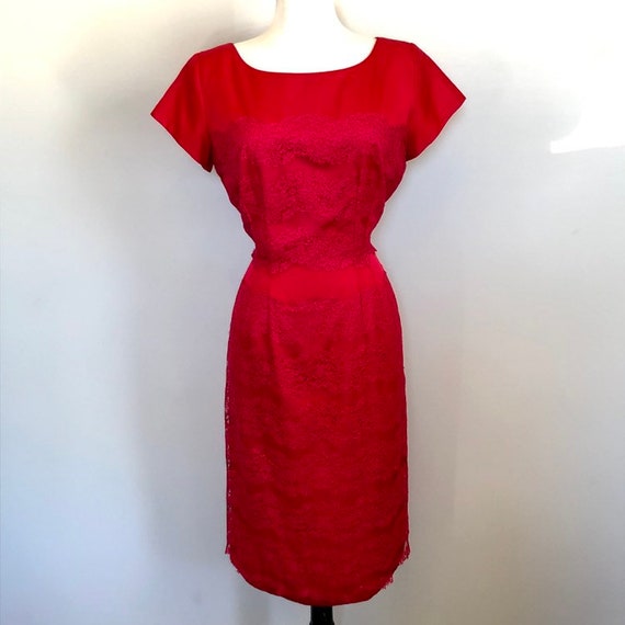cherry red vintage clothing