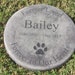 Engraved Pet Memorial 11' D  'Forever Loved / Forever in Our Hearts (Select 13 different Images) 