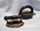 Two Antique Children 39 s Irons, Enterprise and Dover, c. 1900