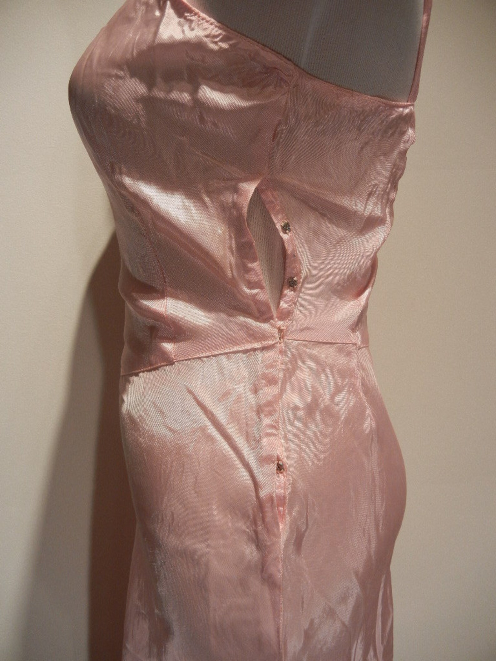 pink satin slip