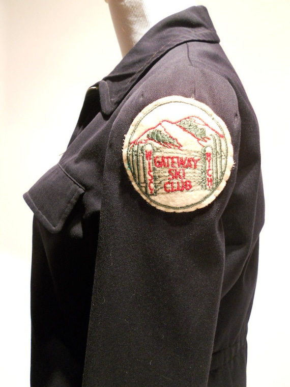 Vintage Ski Jacket or Coat, Beautifully Fitted Gat