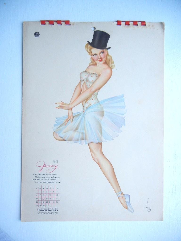 Vargas Girl Original - Etsy