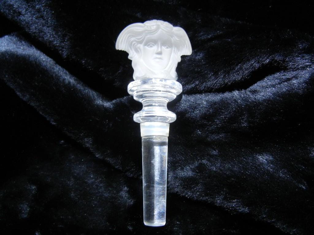 Versace Rosenthal Medusa Wine Stopper - Etsy