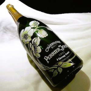 Vintage Perrier Jouet Belle Epoque Factice, Champagne Bottle, Methusalem 6L, c. 1995 image 1