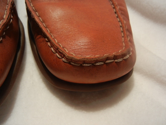 Vintage Ecco Mens Mocassin Driving 
