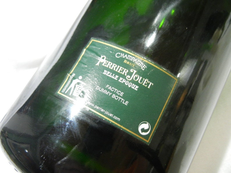 Vintage Perrier Jouet Belle Epoque Factice, Champagne Bottle, Methusalem 6L, c. 1995 image 7