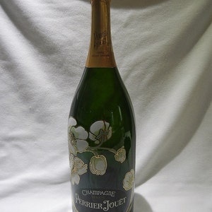 Vintage Perrier Jouet Belle Epoque Factice, Champagne Bottle, Methusalem 6L, c. 1995 image 9