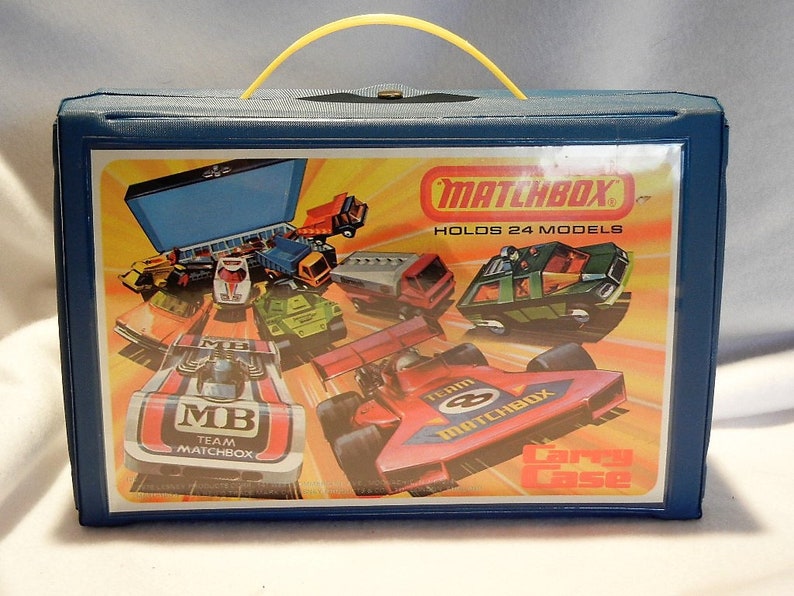 Vintage Matchbox City With 24 Matchbox Cars Made in England Etsy