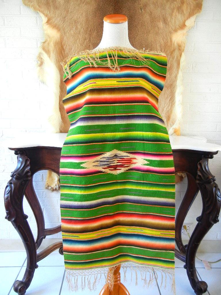 Antique Serape Mexican Blanket - Etsy