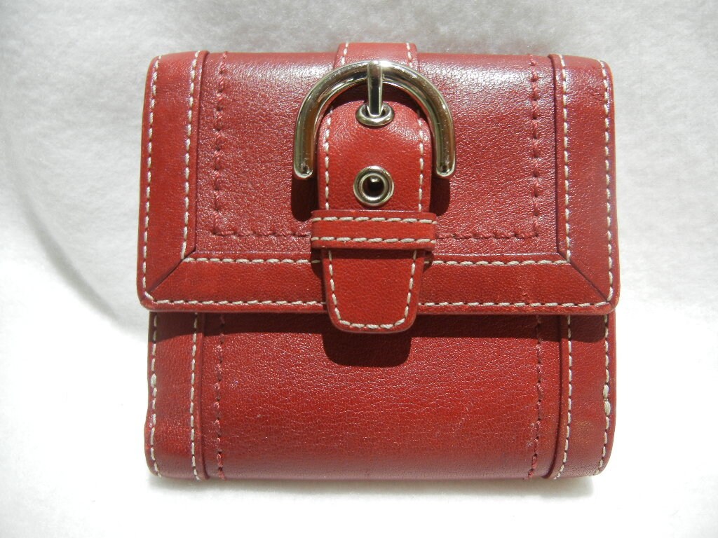 COACH buckle wallet