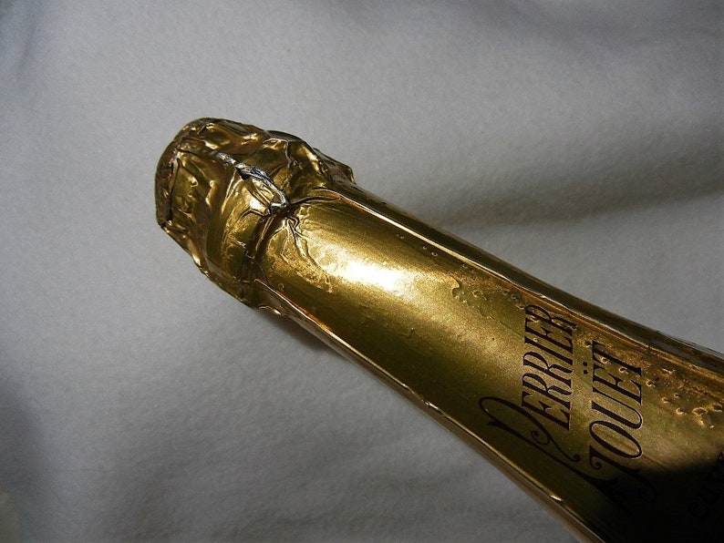 Vintage Perrier Jouet Belle Epoque Factice, Champagne Bottle, Methusalem 6L, c. 1995 image 4