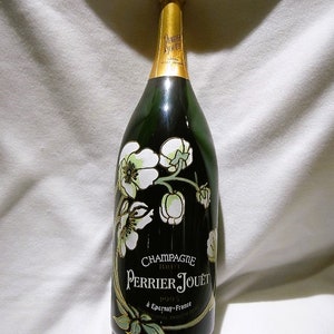 Vintage Perrier Jouet Belle Epoque Factice, Champagne Bottle, Methusalem 6L, c. 1995 image 10
