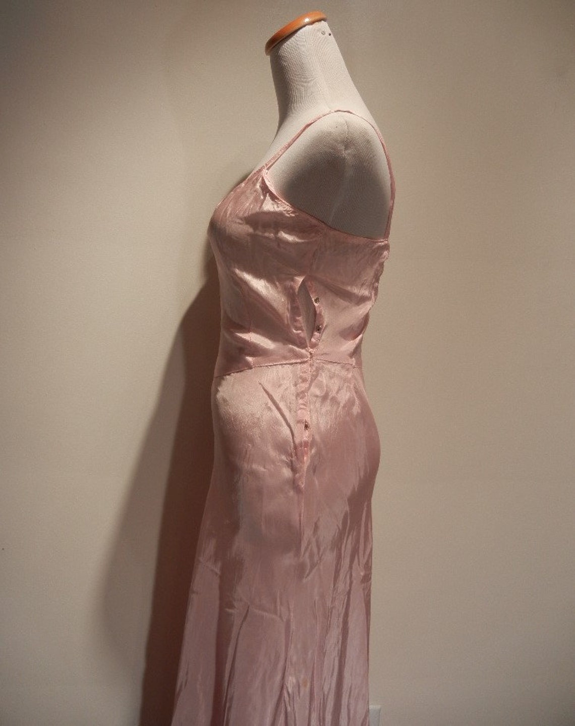 pink satin slip