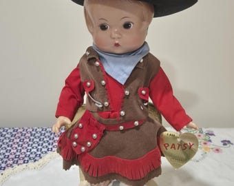 Little Patsy Cowgirl is an EffanBee 1997 re-release doll, celebrating the Texas Centennial.