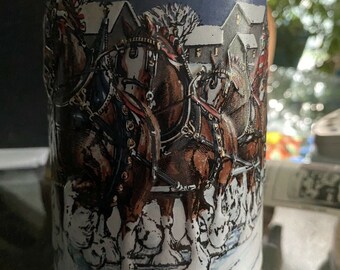 Budweiser Collectors Series Hitch On A Winter’s Day