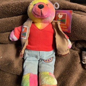 Woodstock stuffed US Postal Stamp Bear with Tags