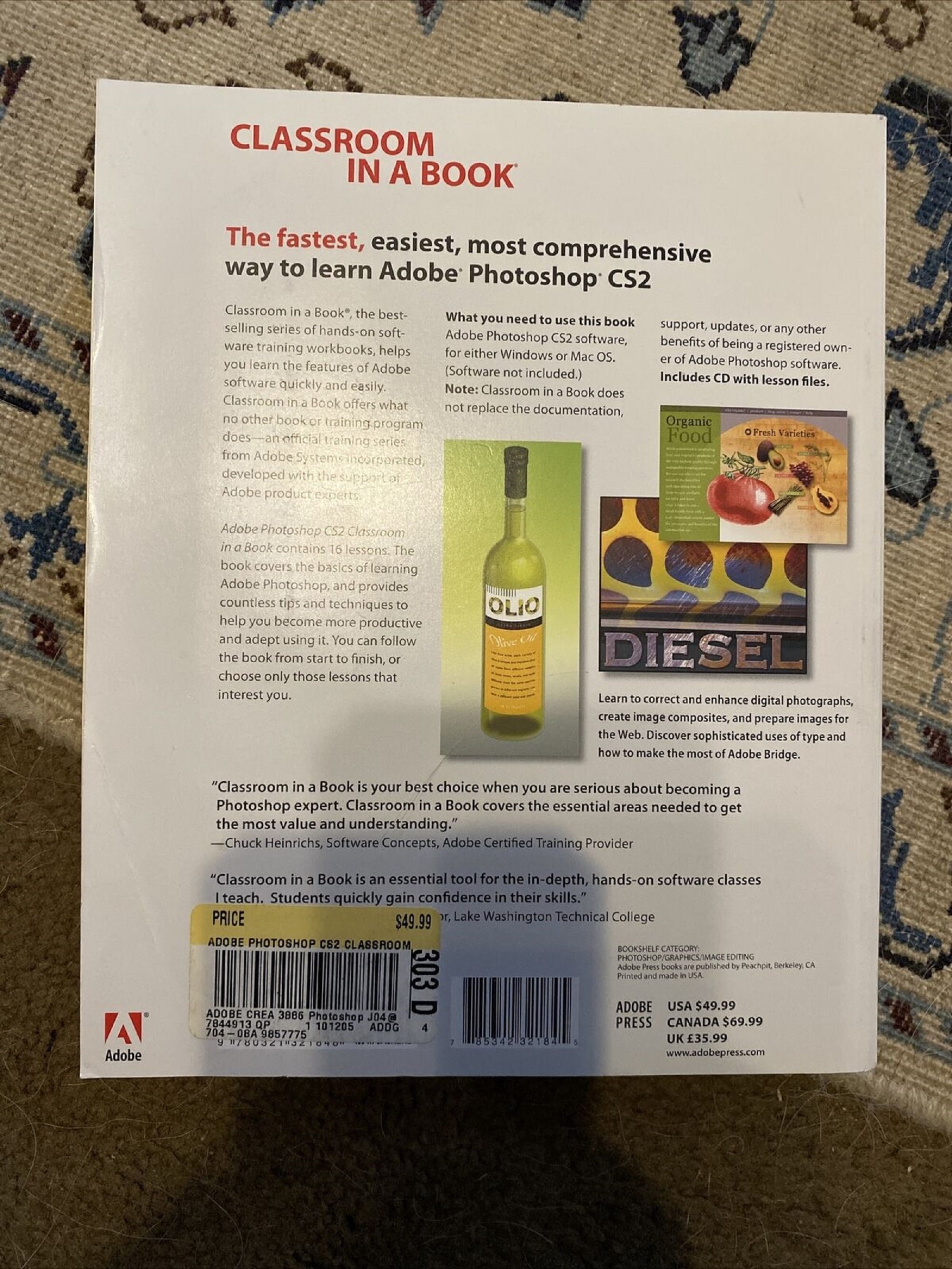 Classroom in a Book Ser. Adobe CS2 Classroom in a Etsy UK