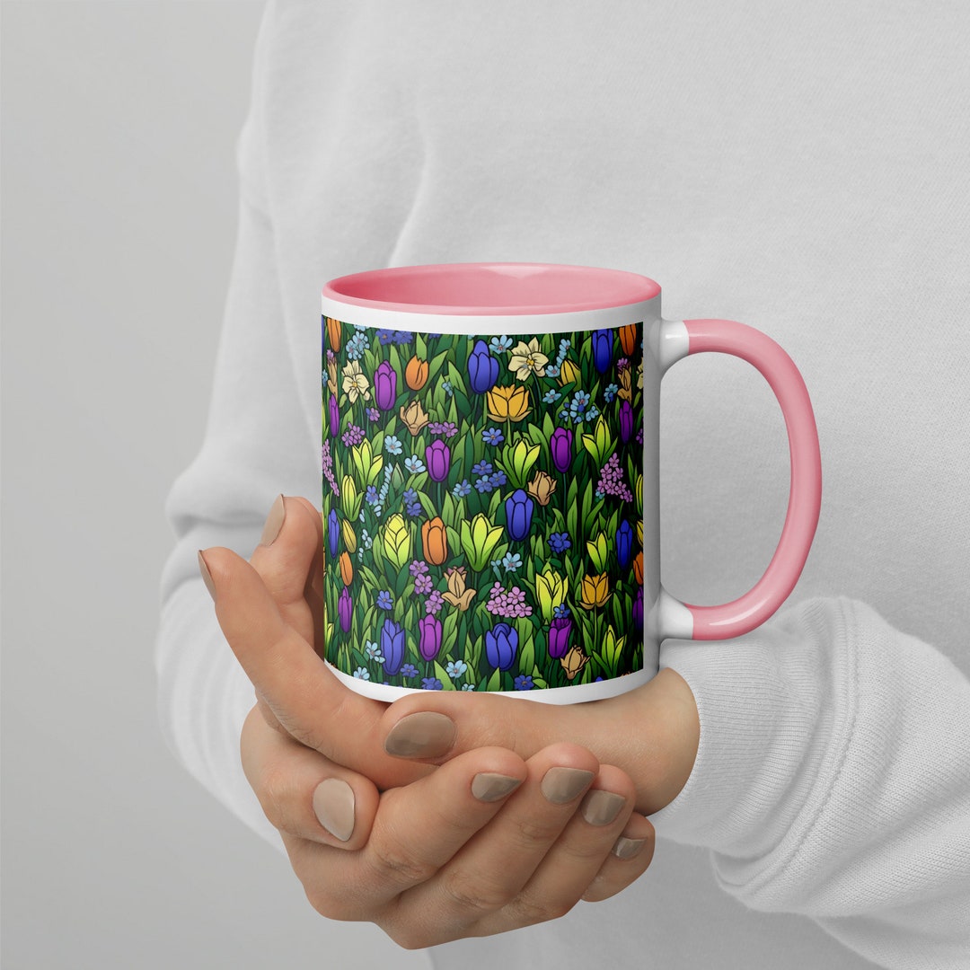 Sentimental Spring Mugs Flower Mug - Beautiful Springtime Flowers - Gift Idea - Flowers, Mom ...