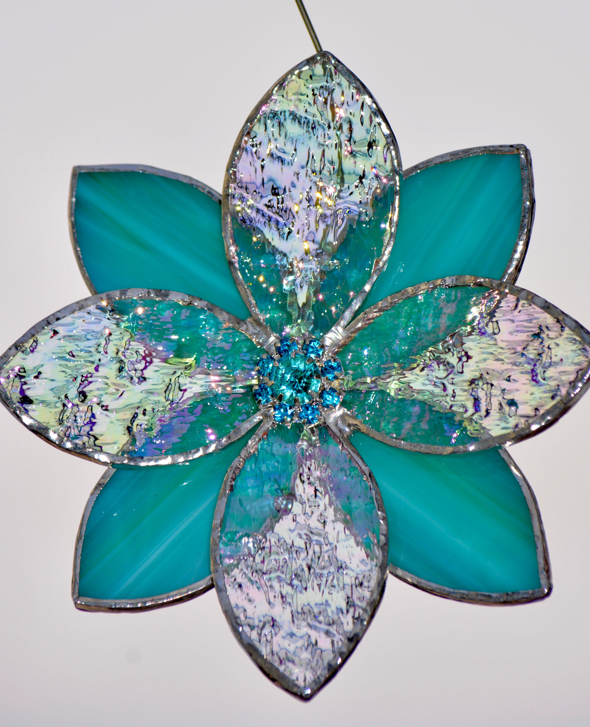 Glass Art Art & Collectibles Ornament Cottagecore Decor Stained Glass