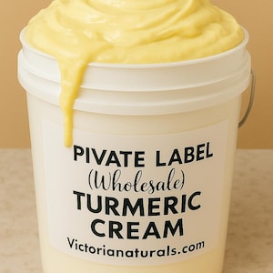 1 Gallon Custom Private Label Cosmetics - Unscented Bulk Sugar Scrub - Wholesale Body Butter - Small Business Skincare Products