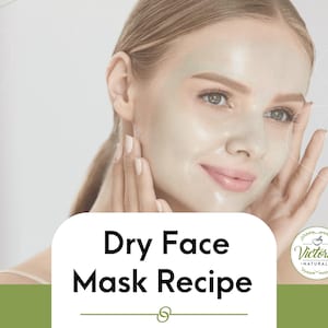 Trockene Gesichtsmaske Rezept