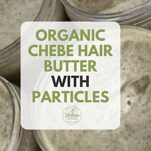 Organic Chebe Hair Butter | Natural Hair Growth Moisturizer | Strengthening Cream for Breakage, Split Ends & Dry Hair