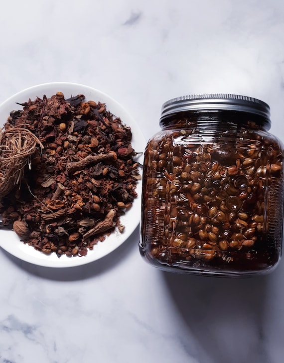 Organic Dry Ayurveda Herbal Hair Oil Mix for Fast Growing