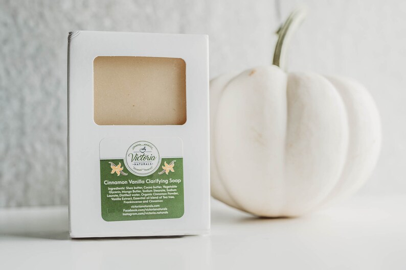 Cinnamon Vanilla Clarifying Shea Butter Soap for Eczema and Etsy