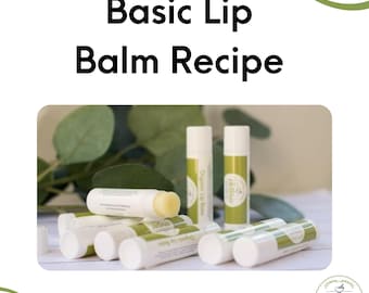 DIY Basic Professional Lip Balm Recipe