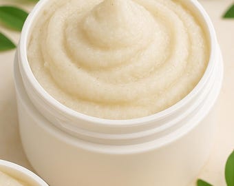 Shea Butter Sugar Scrub: Handmade Exfoliating Body Polish