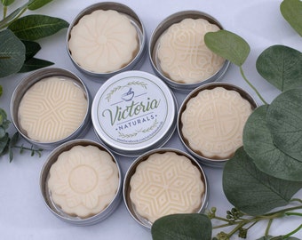 Natural Lotion Bar Gift Set: Handmade Zero Waste Moisturizer